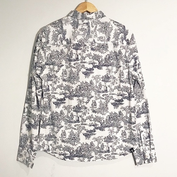 MOSTLY HEARD RARELY SEEN Skeleton Ghost Button Shirt - Picture 2 of 12